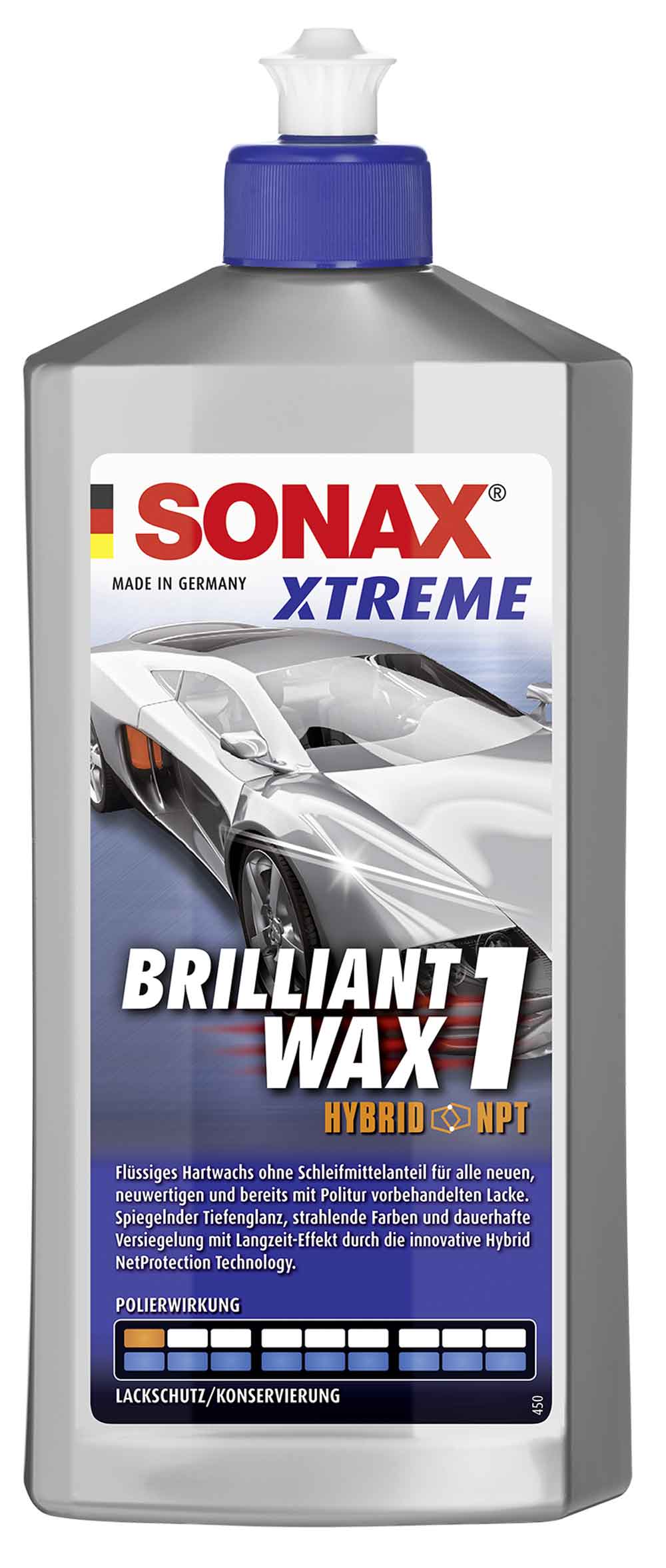 SONAX XTREME Brilliant Wax 1 Hybrid NPT 500 ml