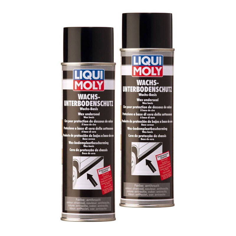 LIQUI MOLY Wachsunterbodenschutz Spray anthrazit/schwarz 500ml