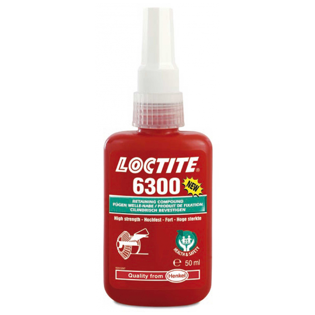 LOCTITE 6300 BO Fügeklebstoff hochfest grün 50 ml EGFD 1949014