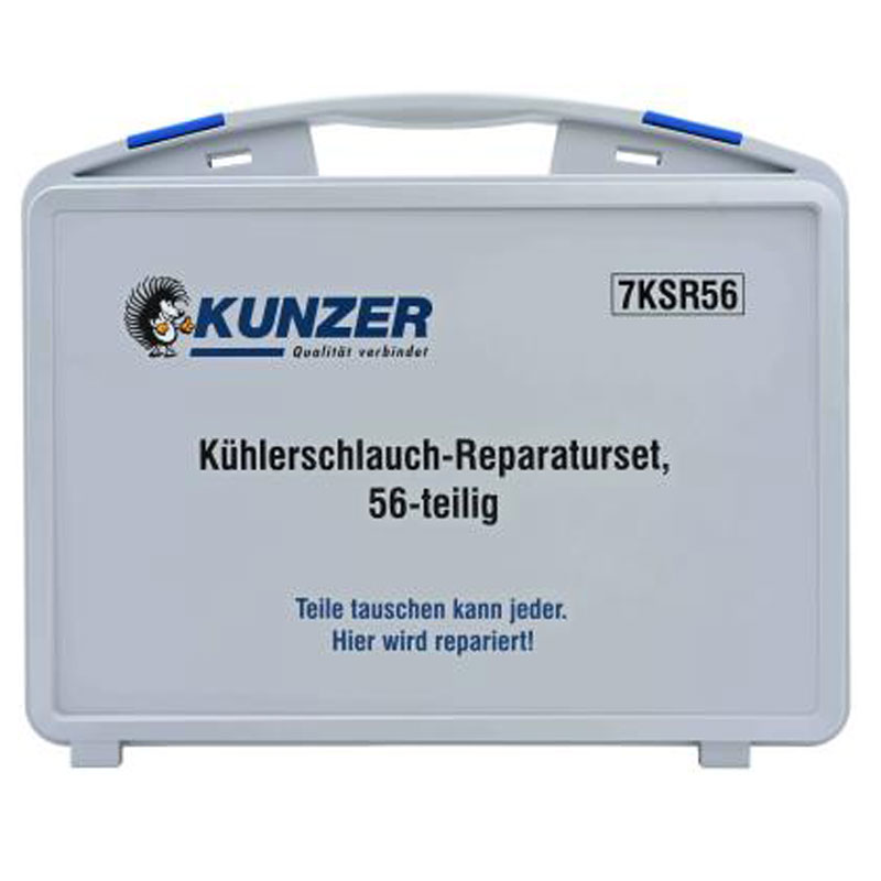 Kunzer Kühlerschlauchreparatur-Set 56 teilig im Koffer