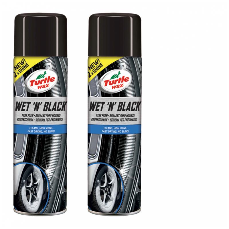 TURTLE WAX Wet 'N' Black Reifenschaum 500 ml