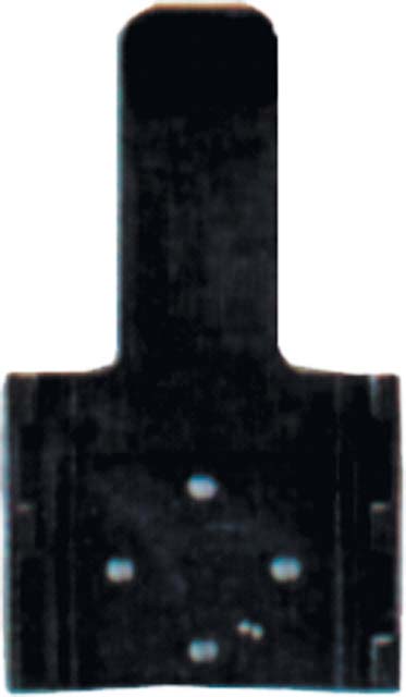 AIV Keilhalterung schwarz Halter für Unterlegkeil 209260