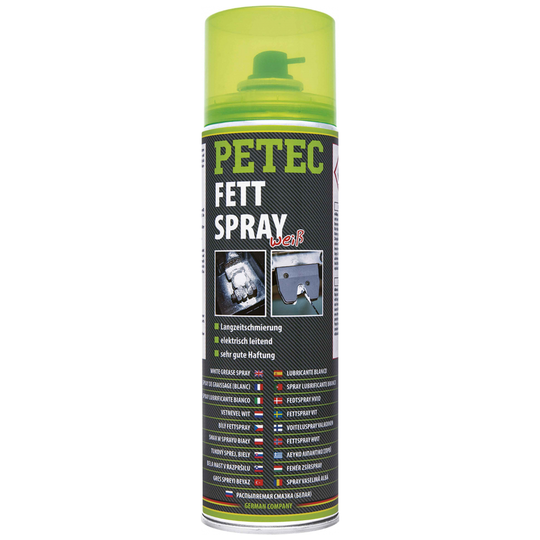 Petec Fettspray weiss 500 ml 70250