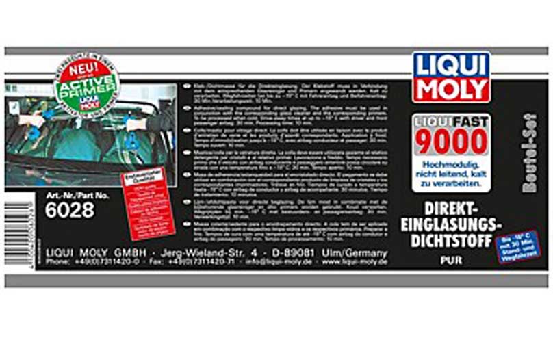 LIQUI MOLY Liquifast 9000 Scheibenkleber Beutel-Set