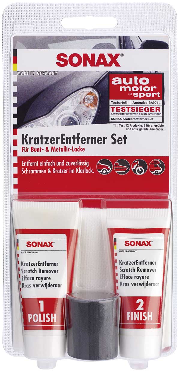 SONAX KratzerEntfernerSet Lack