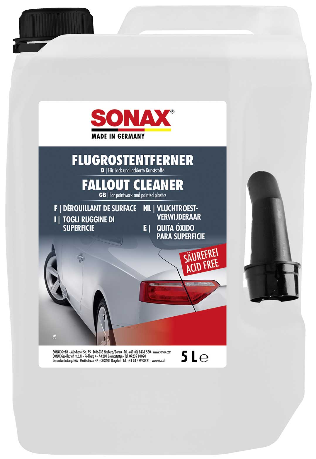 SONAX FlugrostEntferner säurefrei 5L