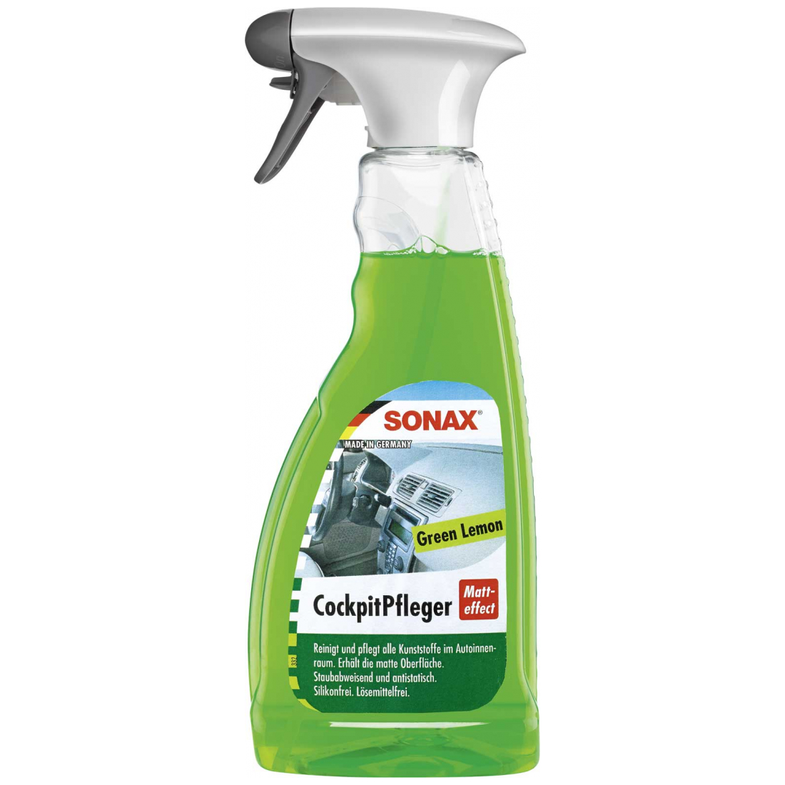 SONAX CockpitPfleger Matteffect Green Lemon